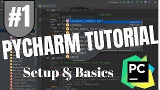 Pycharm Tutorial 1  Setup amp Basics [upl. by Yngiram]