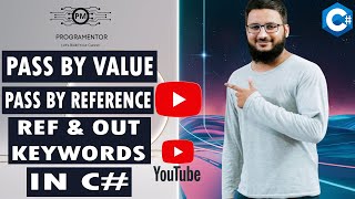 Pass By Value And Pass By Reference In C  REF And OUT Keywords In C  Methods  C HindiUrdu [upl. by Arlene]