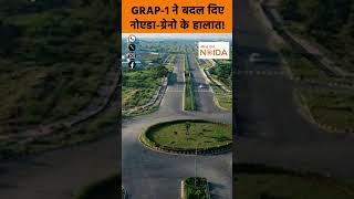 NoidaGreater Noida में प्रदूषण को रोकने के लिए लागू GRAP1 का दिखा असर shorts [upl. by Corson]