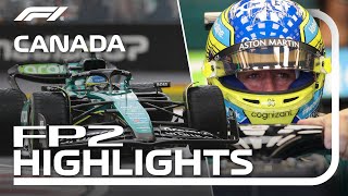 FP2 Highlights  2024 Canadian Grand Prix [upl. by Berget76]