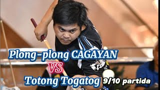 Plongplong CAGAYAN 🆚 Totong Togatog 910 partida 🎱 10 balls 🎱 Race 14 🔥 [upl. by Bonacci295]