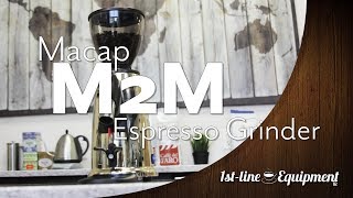 Macap M2M Espresso Grinder [upl. by Nairot]