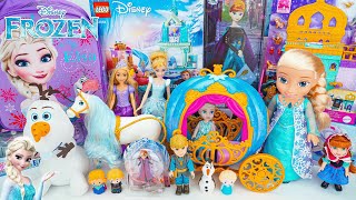 Disney Frozen Toys Collection Unboxing  Disney Princess Cinderella Pumpkin Bisha [upl. by Undine]