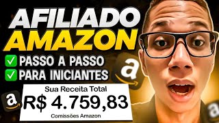 AFILIADO AMAZON COMO CADASTRAR E COMO GANHAR DINHEIRO COM LINK DE AFILIADO AMAZON R 30000 POR DIA [upl. by Lepley]