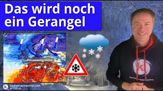 Das große Wintergerangel nächste Woche  Die Modelle hauen ordentlich einen raus [upl. by Jacenta78]