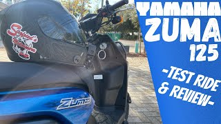 The most quotOKAYquot 125cc Scooter ever made Yamaha Zuma 125 review [upl. by Liakim164]