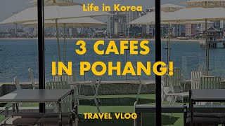 3 GREAT Cafes in Pohang Life in Korea VLOG CAFE TOUR [upl. by Lazare]