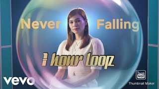 quotNever Fallingquot Amander Sings 1 hour loop [upl. by Yruj]