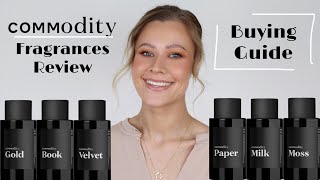 Reviewing Commodity Fragrances Commodity Buying Guide  Expressive Scent Space [upl. by Carisa]