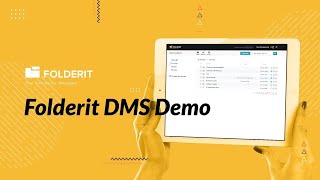 Document Management System Software Demo  Tutorial  Overview FOLDERIT [upl. by Anselm]