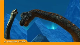 Dryosaurus VS Sauroposeidon realistic [upl. by Canty]