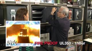 Guarda Fire amp Water Proof Safe  2 mins TVC 2015 [upl. by Octavus]