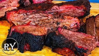 Brisket Smoked On The Weber Kettle [upl. by Treharne103]