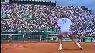 Edberg HighBackhand [upl. by Eelibuj]