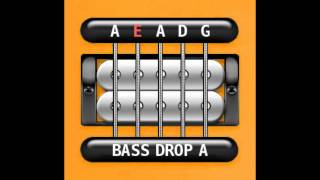 Perfect Guitar Tuner Bass 5 String Drop A  A E A D G [upl. by Fessuoy]