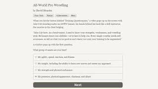 All World Pro Wrestling  Gameplay [upl. by Ecinwahs511]