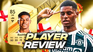 85 RASHFORD PLAYER REVIEW EAFC 24 ULTIMATE TEAM [upl. by Carlin]