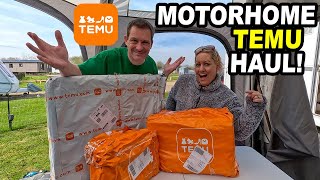 Our Latest MOTORHOME Temu Haul [upl. by Anha]