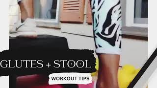 Work Your Glutes With A Stool  Workout Tips [upl. by Ueik]