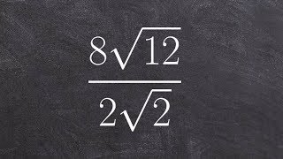 How to rationalize the denominator with a radical [upl. by Arraeic]