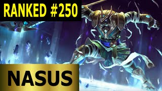 Nasus Top  Full League of Legends Gameplay German Lets Play LoL  Ranked 250 [upl. by Imas]