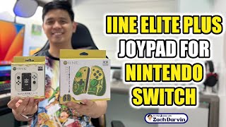 IINE ELITE PLUS Zelda Edition for Nintendo Switch  Unboxing amp Review  Best Joycon Replacement [upl. by Frances]