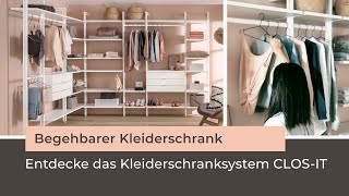 Begehbarer Kleiderschrank – Den Traum vom perfekten Ankleidezimmer erfüllen l Offener Kleiderschrank [upl. by Atinid]