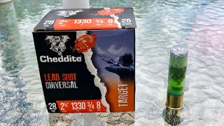 Cheddite 28 Gauge Target Load 34 Ounce 8 Shot  Breakdown [upl. by Sorci]