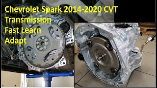 Chevrolet Spark 20142020 CVT Transmission Fast Learn Adapt [upl. by Edythe]