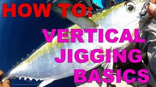 How To Vertical Jigging Basic Techniques [upl. by Adev]