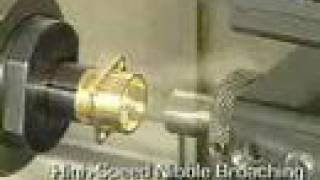 GTV27 Broaching Demo [upl. by Cirdek]