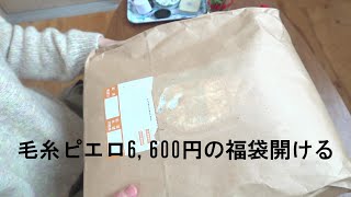 【福袋開封】2024年毛糸ピエロ6600円の福袋が届いたので開封しました [upl. by Nayd28]