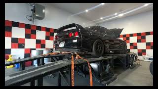 UPPTurbo Built R32 GTR dyno session [upl. by Derfniw]