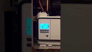 Vaillant ecoFIT Pure first start Vaillant boiler new installation [upl. by Heidi]