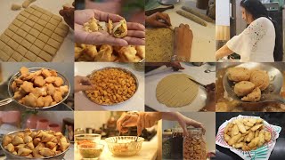 8 तरह की स्पेशल मसाला  स्टफ्ड नमकीन  मीठी मठरी  Snacks  Mathri  Namkeen for Festivals [upl. by Alenas]