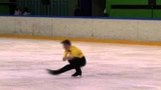 22 Mikhail KOLYADA RUS  ISU JGP Tallinn Cup 2013 Junior Men Short Program [upl. by Yatnahs]