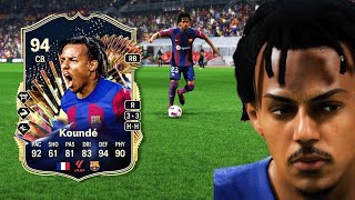 94 TOTS KOUNDE SBC PLAYER REVIEW  EA FC 24 ULTIMATE TEAM [upl. by Imena15]