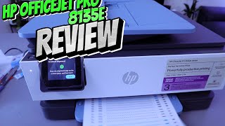 HP Officejet Pro 8135e Unboxing Load Paper Guide Setup Ink Cartridges and Setup Alignment [upl. by Anigue643]