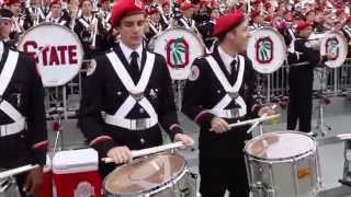 Ohio State University Marching Band Drumline Highlights [upl. by Ahsatniuq]