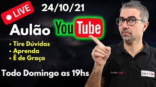 Aulão Youtube para Crescer Canal [upl. by Norra]