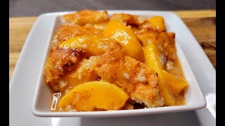 Best Peach Cobbler [upl. by Annovy384]