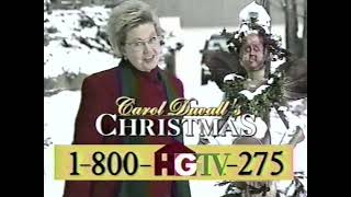 47 mins of HGTV Daytime Christmas commercial breaks for Carol Duvall and Simply Quilts circa 1997 [upl. by Weiman742]