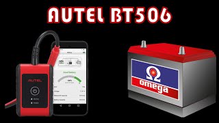 PROBADOR DE BATERIAS Y SISTEMA DE CARGA AUTEL MAXIBAS BT506 [upl. by Deerc]