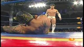 REY DE REYES 2010  CAMPEONATO DE PESO CRUCERO AAA Extreme Tiger vs Alex Koslov [upl. by Daisy]