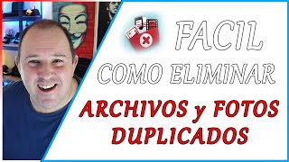 Como Eliminar o Borrar ARCHIVOS IMAGENES y FOTOGRAFIAS DUPLICADAS en Windows 10  2022 ⭐ [upl. by Adile]