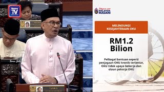 Belanjawan 2024 RM12 bilion untuk OKU [upl. by Liebowitz]