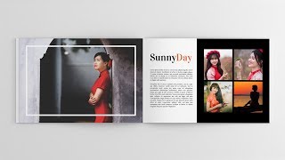 How to Create Photo Album Templates From Scratch in Photoshop [upl. by Nyar747]