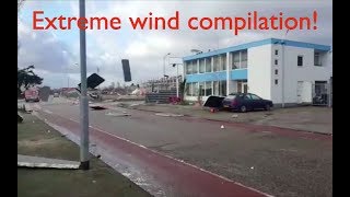 strong wind compilation 45m of pure force [upl. by Atikcir]