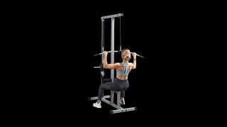 Powerline by BodySolid PLM180X Lat Machine [upl. by Selim]