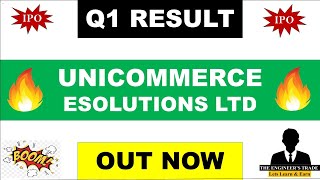 Unicommerce esolutions Q1 Results 2025  unicommerce esolutions results  unicom share [upl. by Eniretac]